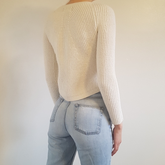 SOLD- Cynthia Rowley Highwaisted Sweater - Picture 2 of 7